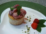 Süße Erdbeer- Pastetchen - Rezept