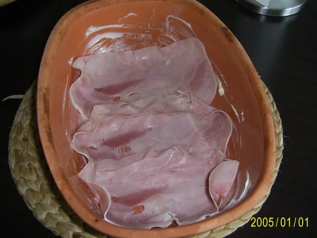 Auflauf: mit zartem Fleisch, Kartoffeln und Gemüse.... - Rezept