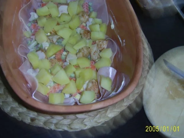 Auflauf: mit zartem Fleisch, Kartoffeln und Gemüse.... - Rezept - Bild Nr. 3