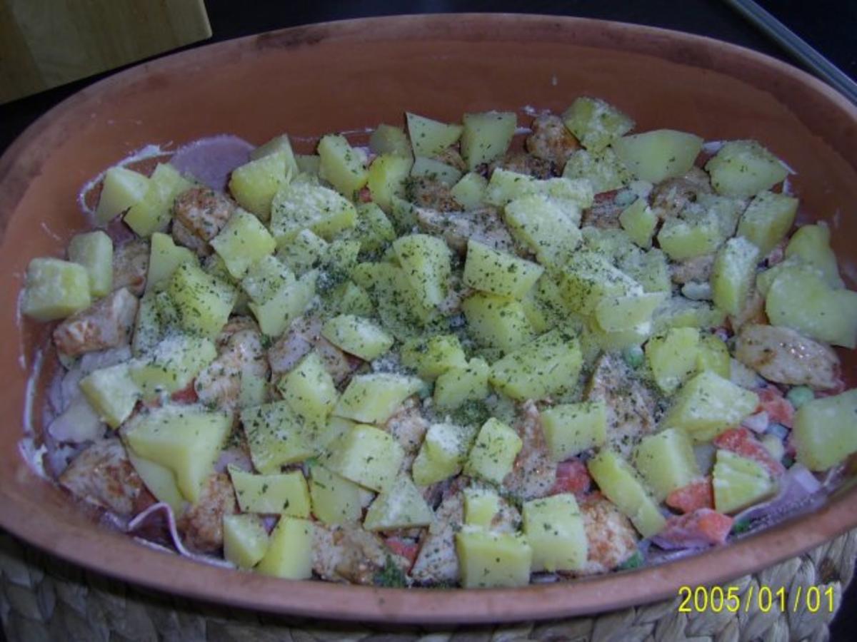 Auflauf: mit zartem Fleisch, Kartoffeln und Gemüse.... - Rezept - Bild Nr. 6