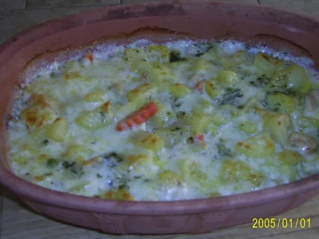 Auflauf: mit zartem Fleisch, Kartoffeln und Gemüse.... - Rezept - Bild Nr. 9