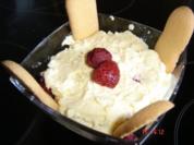 Quarkcreme mit Himbeeren - Rezept