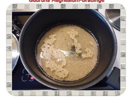 Rezept: Vegetarisch: Magnesium-Bratlinge Bild Nr. 4 Vegetarisch: Magnesium-Bratlinge - Rezept - Bild Nr. 4