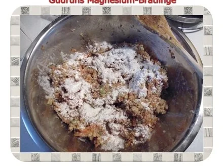 Rezept: Vegetarisch: Magnesium-Bratlinge Bild Nr. 7 Vegetarisch: Magnesium-Bratlinge - Rezept - Bild Nr. 7