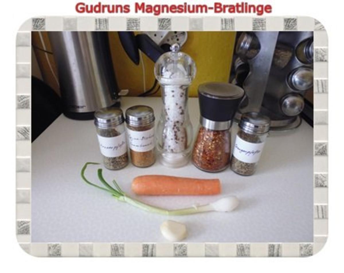 Vegetarisch: Magnesium-Bratlinge - Rezept - Bild Nr. 3