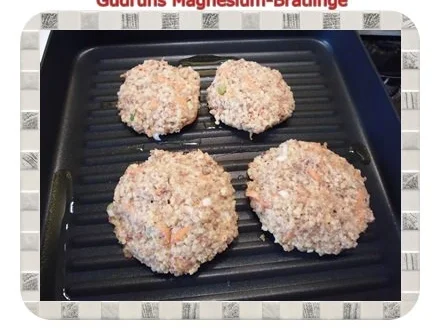 Rezept: Vegetarisch: Magnesium-Bratlinge Bild Nr. 8 Vegetarisch: Magnesium-Bratlinge - Rezept - Bild Nr. 8
