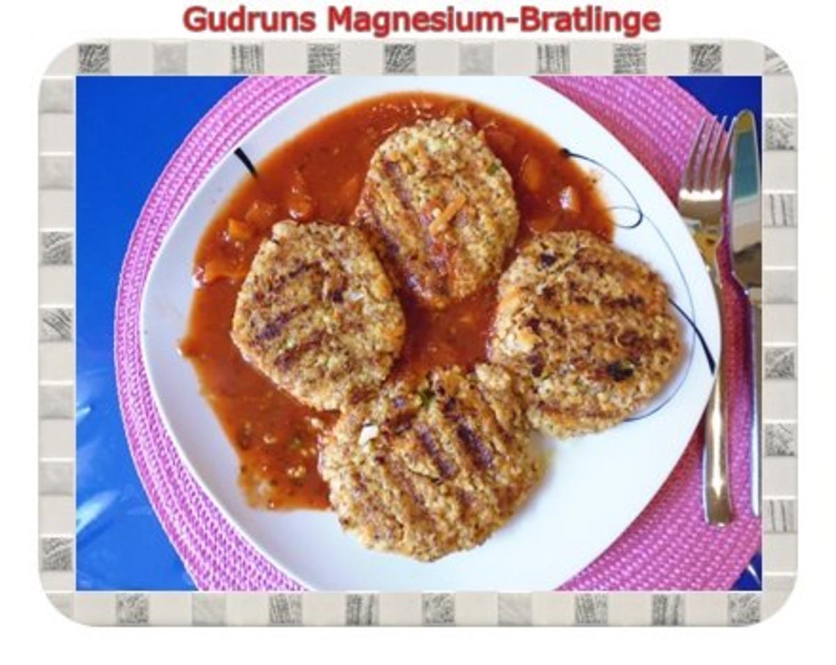 Vegetarisch: Magnesium-Bratlinge - Rezept - Bild Nr. 12