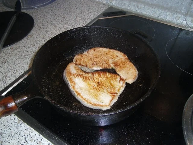 Putenschnitzel mit Mützchen - Rezept - Bild Nr. 3