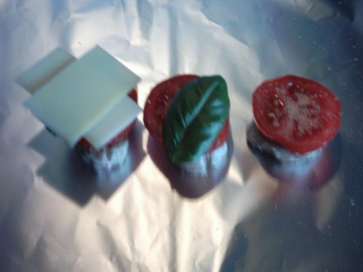 Schweinemedaillons mit Tomaten und Bergkäse überbacken - Rezept - Bild Nr. 4
