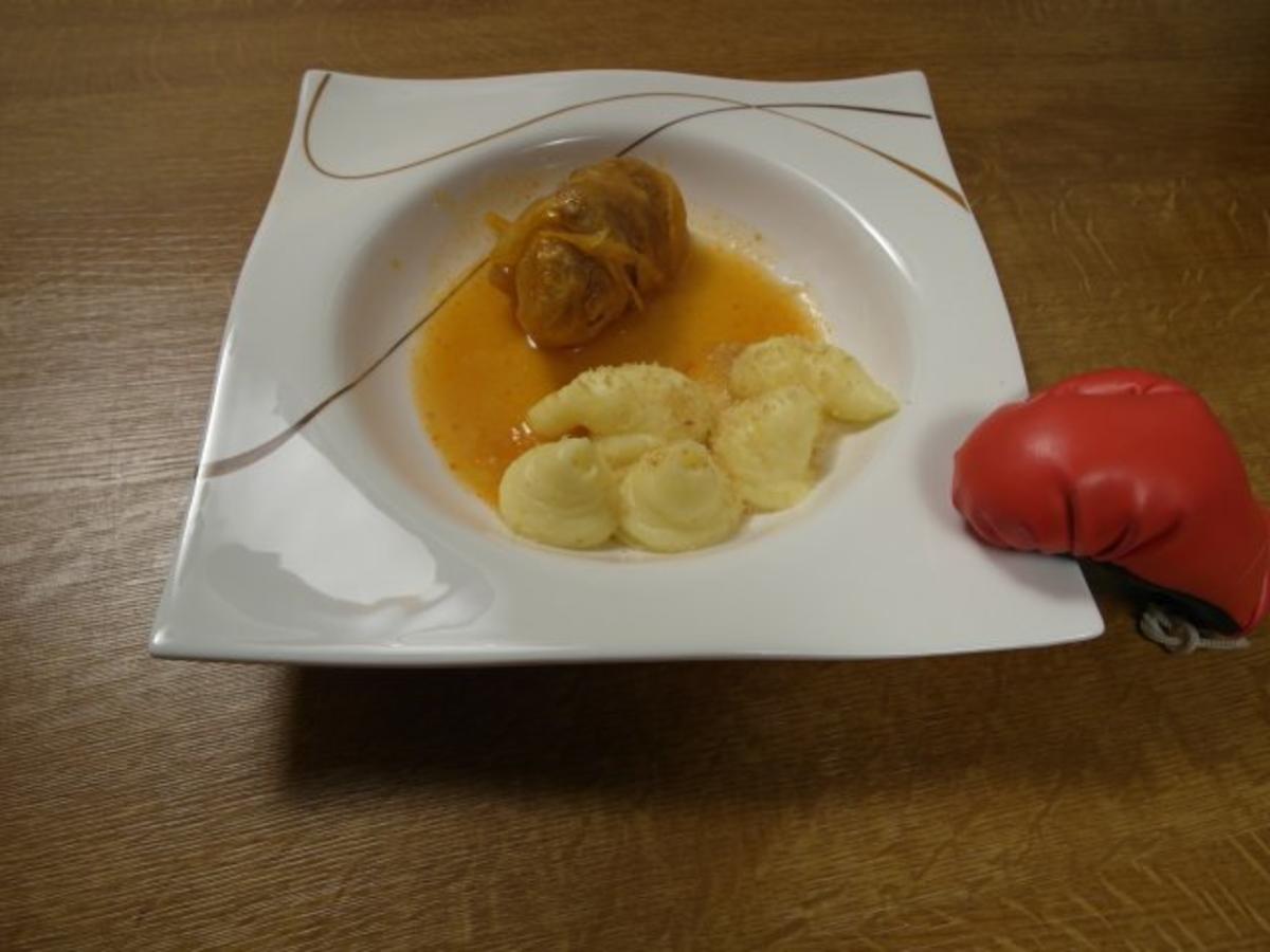 Bilder für Sarma mit Kartoffelpüree - Rezept