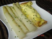 Spargel miit Crepe Cordon Bleu - Rezept
