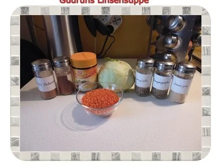 Suppe: Linsensuppe mit Kohlrabi - Rezept - Bild Nr. 2