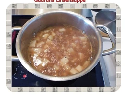 Suppe: Linsensuppe mit Kohlrabi - Rezept - Bild Nr. 6