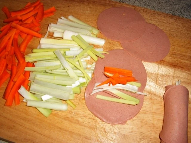 Leberkäs-Rollen - Rezept - Bild Nr. 3