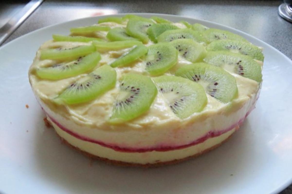 Bilder für Backen: Fruchtige Mini-Quarktorte 