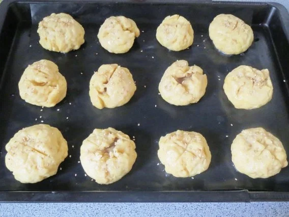 Backen: Sesam-Kugeln - Rezept - Bild Nr. 2