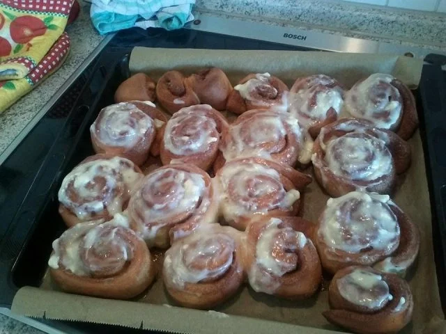 Rezept: Zimtschnecken Bild Nr. 2 Zimtschnecken - Rezept - Bild Nr. 2