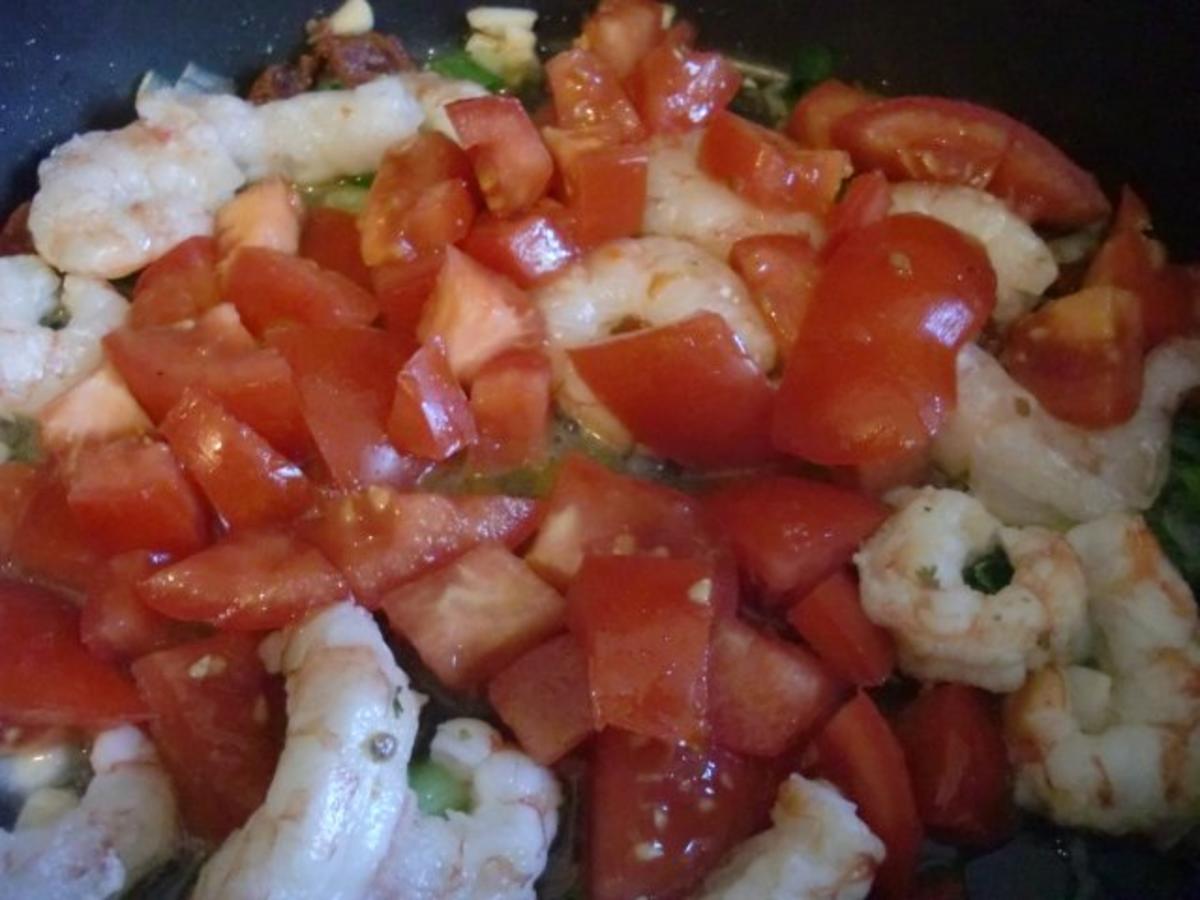 pikante Garnelen mit Tomaten - Rezept - Bild Nr. 5