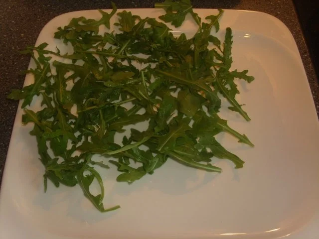 Gemüsepfanne auf Rucola in Gorgonzola - Rezept - Bild Nr. 6