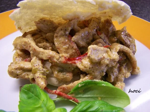 Schaormabrötchen gefüllt mit Mosterdgeschnetzelten - Rezept - Bild Nr. 9