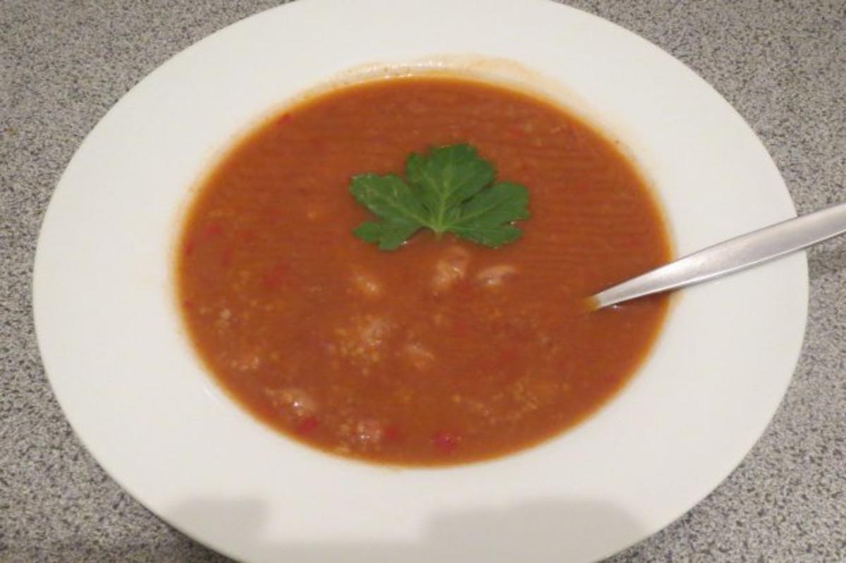 Bilder für Kochen: Wachtelbohnensuppe - Rezept