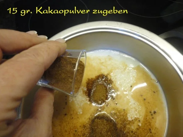 Rezept: Riz au lait - mit " Tiramisu - Touch " Bild Nr. 5 Riz au lait - mit " Tiramisu - Touch " - Rezept - Bild Nr. 5