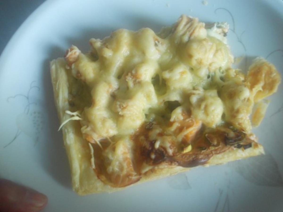 Bilder für Herzhaft - Lauch~Lachs~Kuchen Rezept