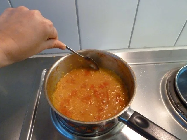 Rezept: Grundrezept für Indischen Dal (mit roten Linsen) Bild Nr. 5 Grundrezept für Indischen Dal (mit roten Linsen) - Rezept - Bild Nr. 5