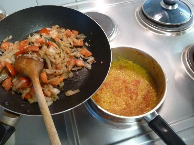 Rezept: Grundrezept für Indischen Dal (mit roten Linsen) Bild Nr. 12 Grundrezept für Indischen Dal (mit roten Linsen) - Rezept - Bild Nr. 12