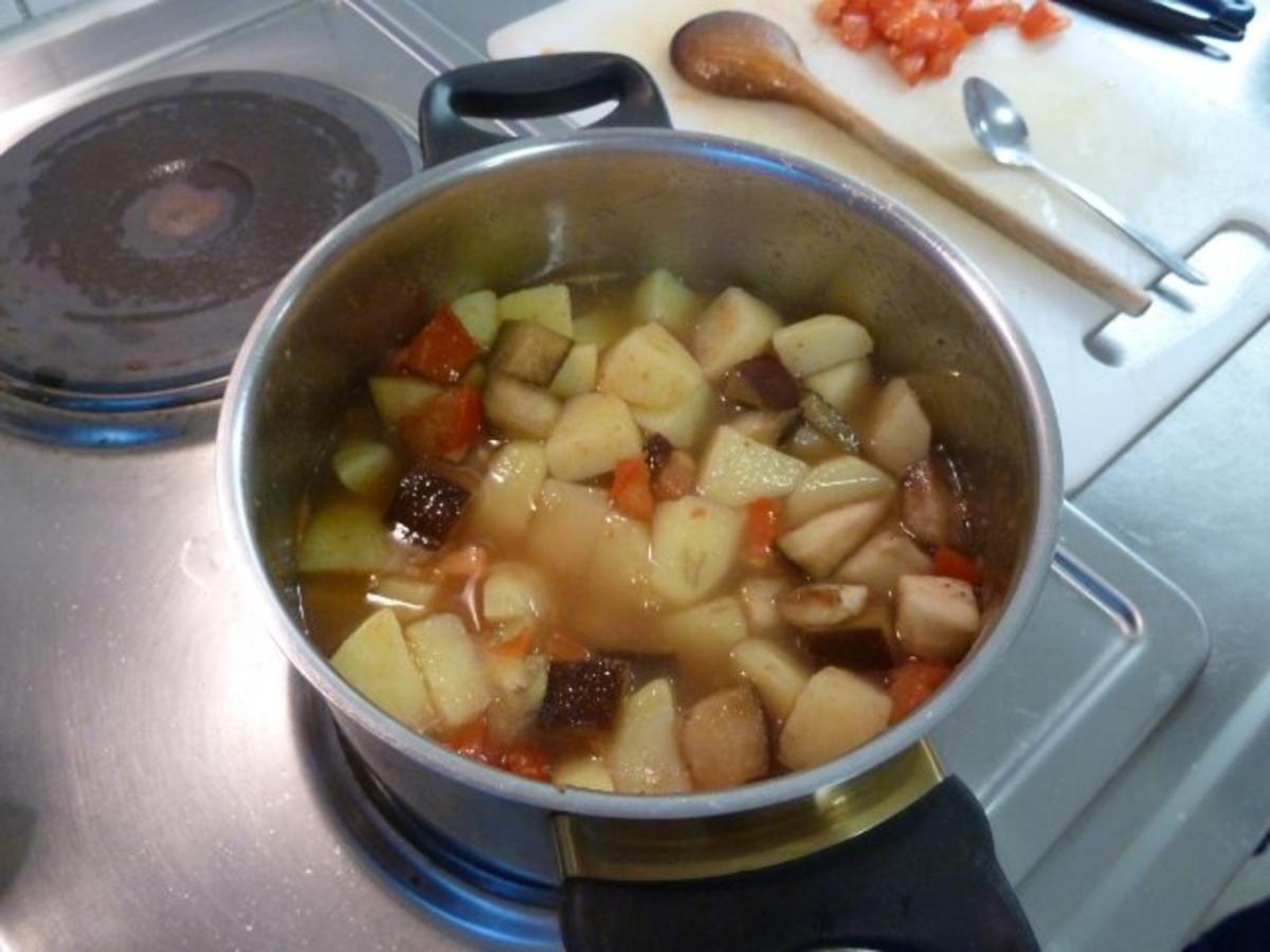 Auberginen-Kartoffel-Curry - Rezept - Bild Nr. 4