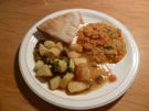 Auberginen-Kartoffel-Curry - Rezept