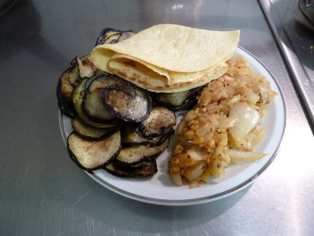 Rezept: Auberginen mit indischem Touch Bild Nr. 5 Auberginen mit indischem Touch - Rezept - Bild Nr. 5