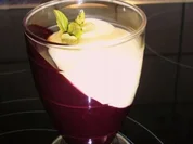 Vanille-Brombeerpudding - Rezept