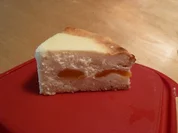 Käsekuchen ohne Rand mit Obst - Rezept