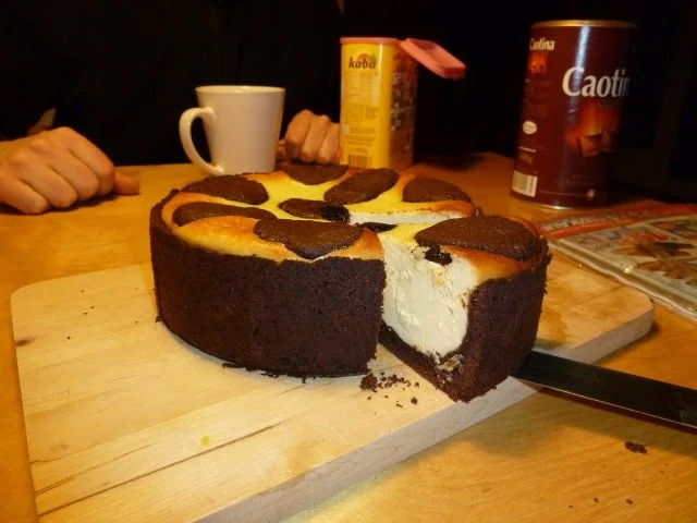 Rezept: Käsekuchen ohne Rand mit Obst Bild Nr. 3 Käsekuchen ohne Rand mit Obst - Rezept - Bild Nr. 3