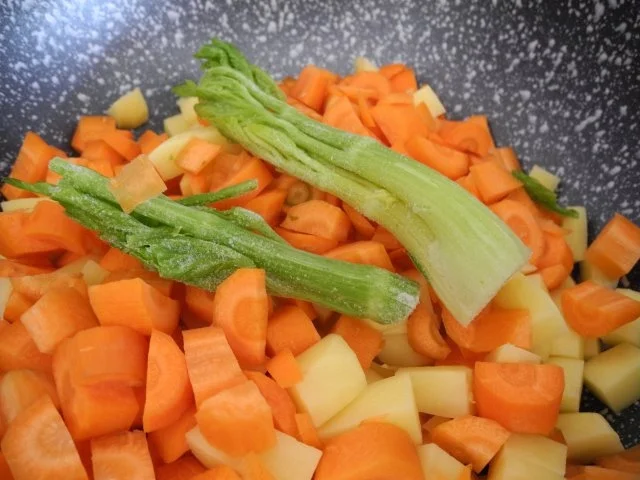 Vegan : Grüne und gelbe Erbsen - Suppe - Rezept - Bild Nr. 4