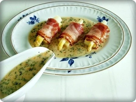 Spargel „Sushi“ auf Kräutersauce - Rezept - Bild Nr. 19