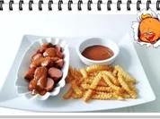 Currysauce…Currywurst...Wellenschnitt Pommes nach Art des Hauses - Rezept