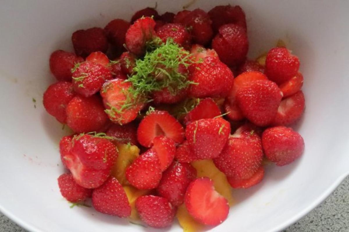 Einmachen: Mango-Erdbeer-Marmelade - Rezept