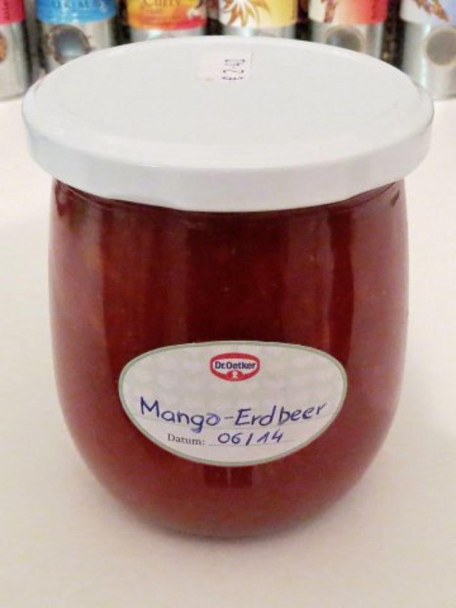 Einmachen: Mango-Erdbeer-Marmelade - Rezept - Bild Nr. 3