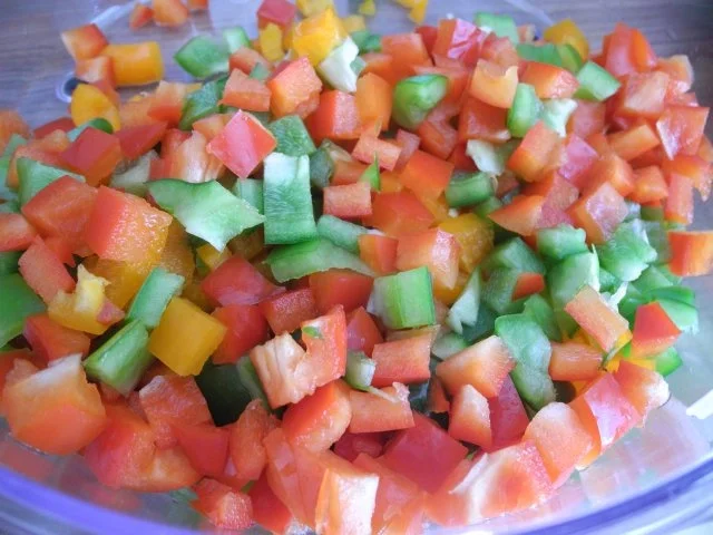 Rezept: Vegan : Zwiebel - Curry - Paprika in Tomatensaft auf Pasta Bild Nr. 7 Vegan : Zwiebel - Curry - Paprika in Tomatensaft auf Pasta - Rezept - Bild Nr. 7