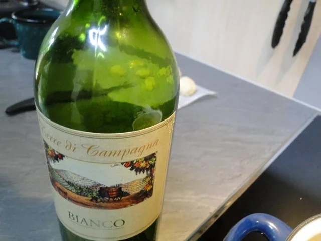 Käse-sahne-Weinsauce mit garnelen  und frischen Champignons - Rezept - Bild Nr. 3