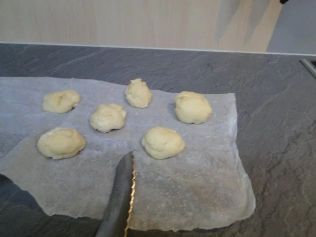 Käse-sahne-Weinsauce mit garnelen  und frischen Champignons - Rezept - Bild Nr. 4