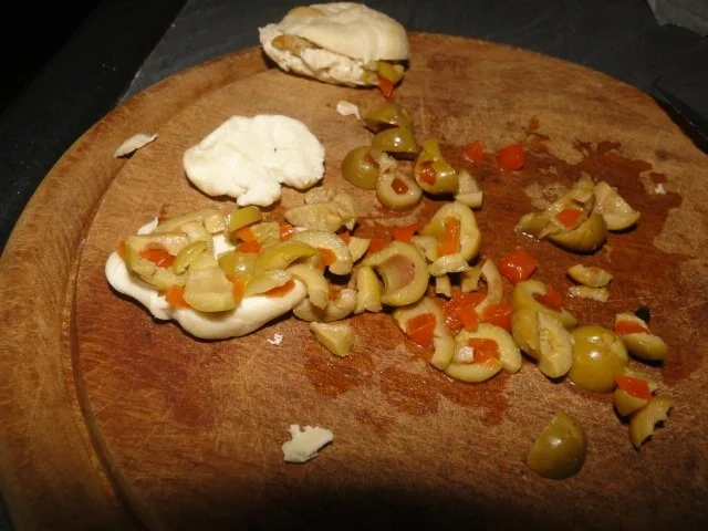 Käse-sahne-Weinsauce mit garnelen  und frischen Champignons - Rezept - Bild Nr. 7