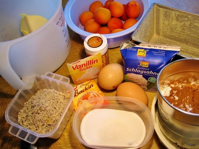 Aprikosen-Nusskuchen - Rezept - Bild Nr. 2