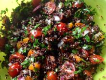 Tabouleh mit schwarzem Quinoa - Rezept
