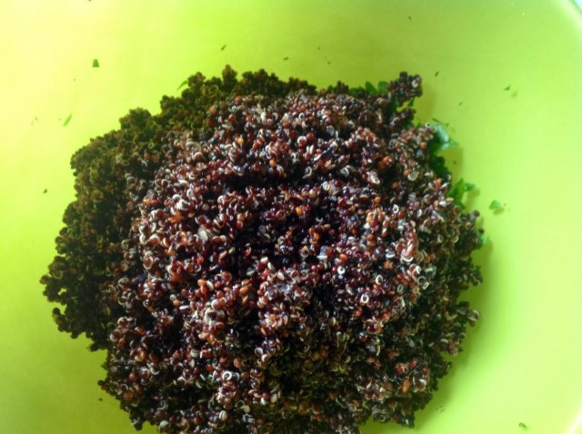 Tabouleh mit schwarzem Quinoa - Rezept - Bild Nr. 6
