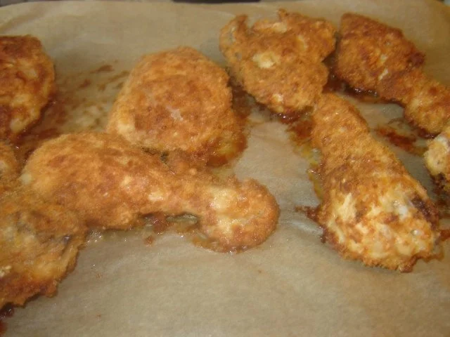 Rezept: Panierte Hähnchenschenkel Bild Nr. 5 Panierte Hähnchenschenkel - Rezept - Bild Nr. 5