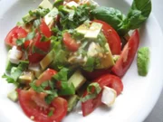 Mediteraner Tomaten-Avocadosalat - Rezept