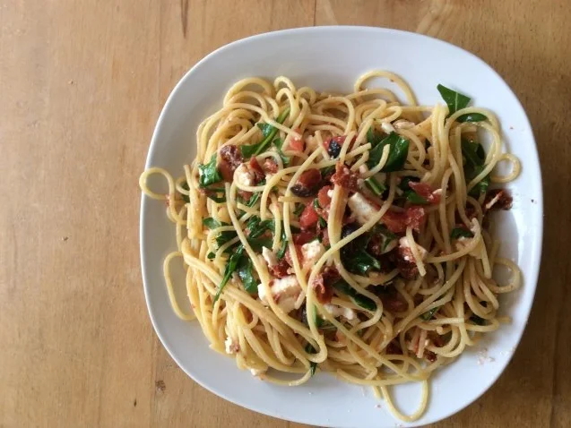 Spaghetti  die nach Sommer schmecken - Rezept